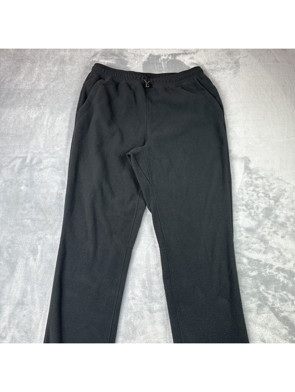 REI Co-op Sweatpants Joggers Mens Size Medium Fleece Black Outdoor Hiking Comfy - Picture 8 of 13